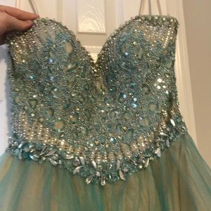 COPY - Cinderella Prom Mini-Dress